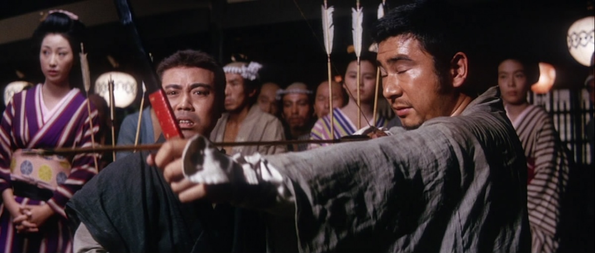 Кадры из Затоичи и обречённый (1965)